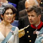 La reyes de Dinamarca Federico y Mary.