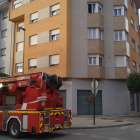 Imagen del incendio, cedida por el Ayuntamiento de Ponferrada.