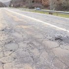 Subida a la presa del embalse de Riaño, en la N-621.