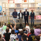 Alonso, Courel, Morala y Rivas inauguraron la vigésimo quinta edición de la Feria del Libro (Salibrín) en la Casa de la Cultura de Ponferrada.
