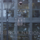 Detalle de la fachada exterior del edificio de la Audiencia Nacional de Madrid. EFE/Mariscal
