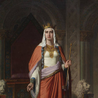 Pintura de la reina Urraca de León