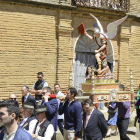 Procesión de san Miguel en Grajal de Campos.