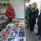 Mar Sancho, en la primera Feria de Editores de libros de la comunidad celebrada en Burgos.