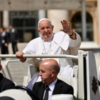 Imagen del 22 de mayo de 2024 del papa Francisco durante la audiencia de los miércoles. EFE/EPA/Alessandro Di Meo