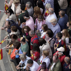 Los reyes presiden en Oviedo el acto central del Día de las Fuerzas Armadas (DIFAS) 2024 con un desfile terrestre al que asiste el presidente del Gobierno regional, Adrián Barbón. EFE/ Paco Paredes