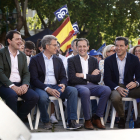 Acto del Partido Popular de campaña de las elecciones europeas en el que participa Alberto Núñez Feijóo