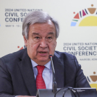 El secretario general de Naciones Unidas, António Guterres, en una fotografía de archivo. EFE/ Mercedes Ortuño Lizarán