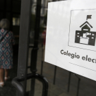 Imagen de archivo de unas elecciones en León.
