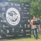 Roberto Carlos Fernández, a la derecha, junto a Toño Jiménez durante la presentación.