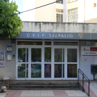 Entrada al colegio Trepalio, en San Andrés.