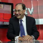 Alejo Vidal Cuadras en el Filandón de la Televisión de León, en una imagen de archivo.