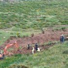 La Asociación para la Recuperación de la Memoria Histórica ha encontrado los primeros indicios de la fosa.