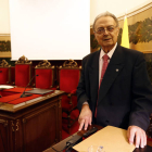 Guillermo Suarez, en Academia de Medicina de Madrid donde abordó la problemática del ébola.
