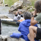 El canal de Sabero-Alejico albergó ayer la segunda jornada del Nacional de Descenso en Aguas Bravas.