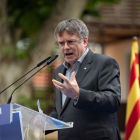 El expresidente de la Generalitat, Carles Puigdemont. EFE/David Borrat