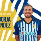 Borja Fernández, nuevo jugador de la SD Ponferradina.