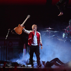 Imagen de archivo del Ed Sheeran durante un concierto. EFE/EPA/NEIL HALL