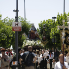 Más de 300 personas participaron en la romería.