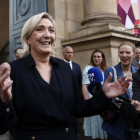 La líder ultraderechista francesa Marine Le Pen, este 10 de julio. EFE/EPA/YOAN VALAT