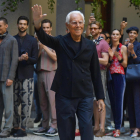 El diseñador italiano Giorgio Armani en una foto de 2019. EFE/ Daniel Dal Zennaro