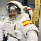 El astronauta leonés Pablo Álvarez