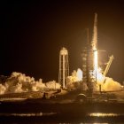 Fotografía de archivo de una nave espacial de la compañía SpaceX. EFE/EPA/CRISTOBAL HERRERA-ULASHKEVICH