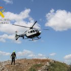 Rescate del Greim con el helicóptero en Posada de Valdeón