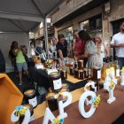 Mercado de verano celebrado en la zona de la calle Real de Ponferrada