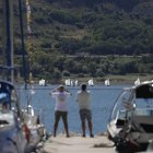 El campeonato de España de vela, el pasado viernes en el embalse de Los Barrios de Luna.