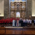 La Cultural realiza su tradicional ofrenda a la Virgen del Camino.