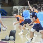 El Ademar jugará este sábado en el Palacio ante el Oviedo Base.