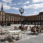 Plaza Mayor de León.