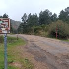 La carretera que une Cofiñal con el puerto de Las Señales,