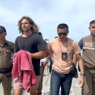 Fotografía de archivo del español Daniel Jeronimo Sancho Bronchalo tras su detención en Tailandia. 
                      EFE/EPA/SOMKEAT RUKSAMAN