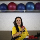 Sara Aller, deportista paralímpica de boccia.