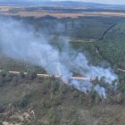 Imagen del incendio en Villaviciosa de la Ribera