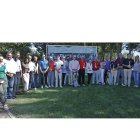 Foto de familia de los galardonados en el Torneo de Golf Diario de León.