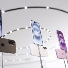 Una exhibición de los nuevos modelos de iPhone 16 de Apple en el evento de lanzamiento de productos 'Glowtime' de Apple en el campus de Apple Park en Cupertino, California, EE.UU., el 09 de septiembre de 2024. La compañía presentó nuevos modelos de iPhone, el nuevo Apple Watch Series 10, así como nuevos AirPods. EFE/PETER DA SILVA