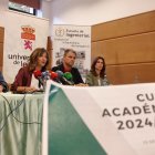 Soto, Fernández, Abad, González y Vieira, en la presentación del curso universitario.