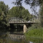 Puente de hierro de Villafer.