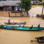 Fotografía realizada por Claudia, una turista española atrapada en las inundaciones en Birmania. Con internet muy limitado y poca información, una familia española se vio sorprendida por las graves inundaciones en Birmania (Myanmar), donde han muerto al menos 113 personas en la última semana, aunque finalmente pudieron salir de las zonas anegadas y ya se encuentran a salvo. EFE/ Claudia SOLO USO EDITORIAL/SOLO DISPONIBLE PARA ILUSTRAR LA NOTICIA QUE ACOMPAÑA (CRÉDITO OBLIGATORIO)