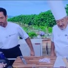 Joseba y Kalrlos Arguiñano, en el programa 'Cocina Abierta'.