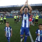 partido homenaje a Yuri de Souza entre SD Ponferradina y el Pontevedra CF foto Luis de la Mata