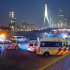 Servicios sanitarios y policía en el lugar del ataque