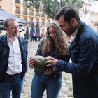 Ricardo Gavilanes, Ester Muñoz y David Fernández