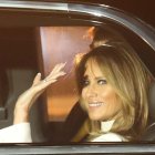 Melania Trump, esposa del expresidente estadounidense y candidato republicano a la presidencia, en una imagen de archivo. EFE/EPA/HARISH TYAGI