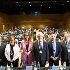 Santocildes, segundo por la derecha, en las jornadas de Toledo.