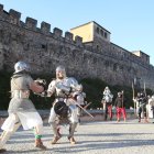 Nueva recreación del asalto irmandiño al Castillo de Ponferrada.
