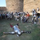 Nueva recreación del asalto irmandiño al Castillo de Ponferrada.